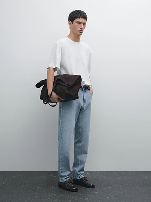 100% cotton T-shirt with fabric detail