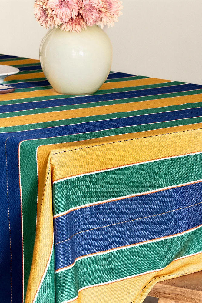 NAPPE BANDES COLORÉES
