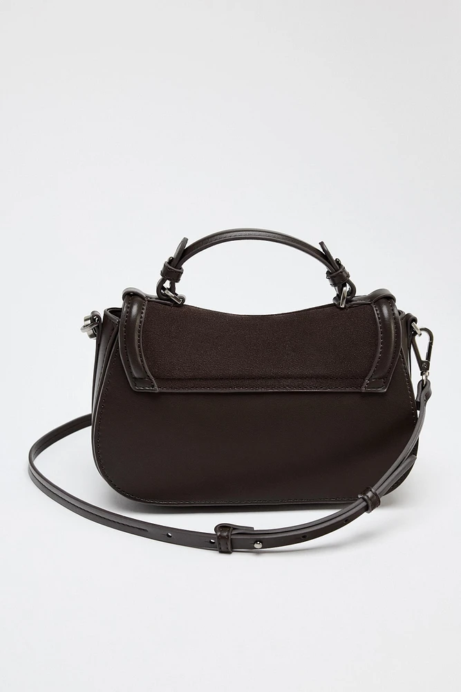 LEATHER CROSSBODY BAG
