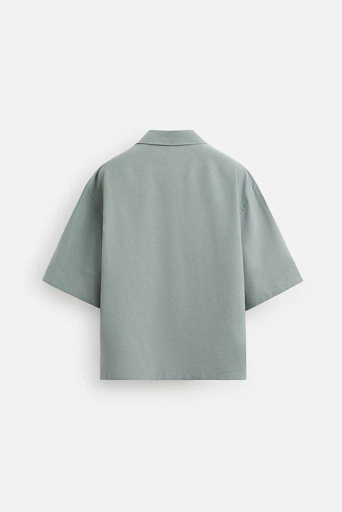 RELAXED FIT FLUID SHIRT