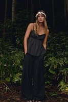 TEXTURED WEAVE PANTS