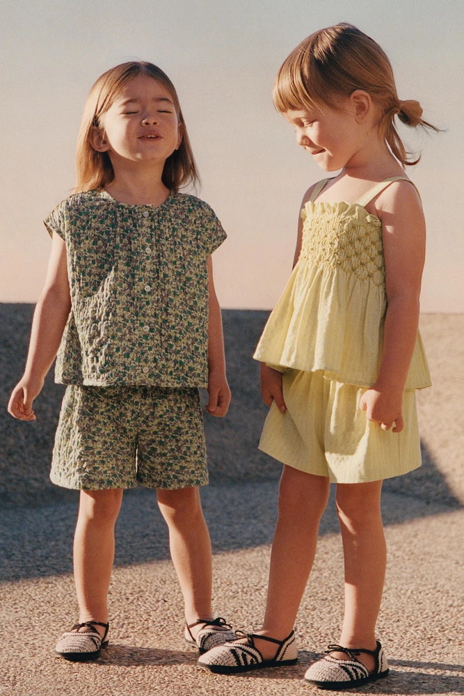 ZARA TIMELESS - BERMUDA BRODÉ