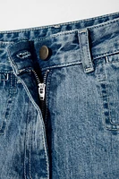 JEAN JAMBE LARGE À TAILLE NORMALE KATE MOSS X ZARA