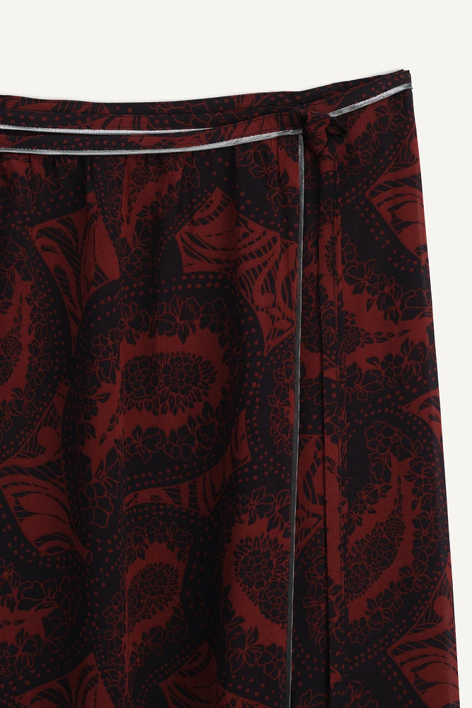 PRINTED MIDI SKIRT LIMITED EDITION