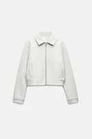 SOFT ZIPPERED JACKET