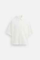 GEOMETRIC EMBROIDERED SHIRT