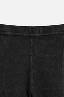 RELAXED FIT KNIT SHORTS