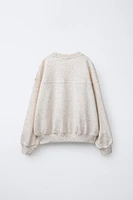 CLOSED © Button-Down Sweatshirt