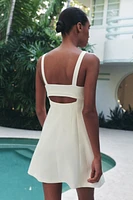 A-LINE SILHOUETTE MINI DRESS