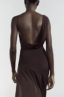 LONG ASYMMETRICAL DRESS