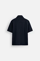 CHEMISE EN JACQUARD À RAYURES