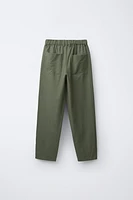 PANTALON FLUIDE À PINCES