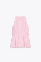 GILET À PÉPLUM