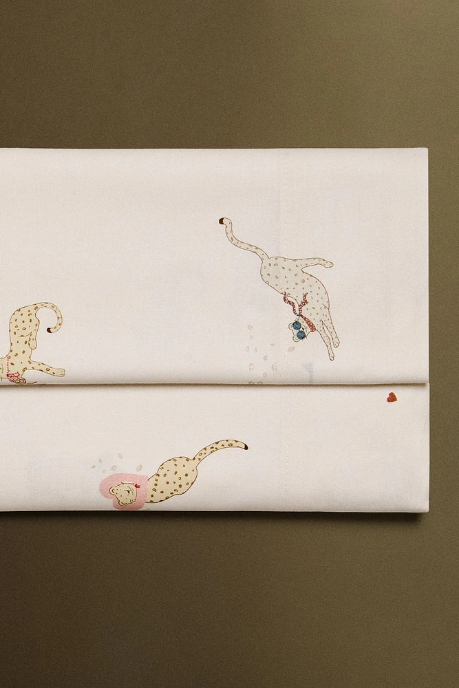 DRAP DE DESSUS ENFANT GUÉPARD
