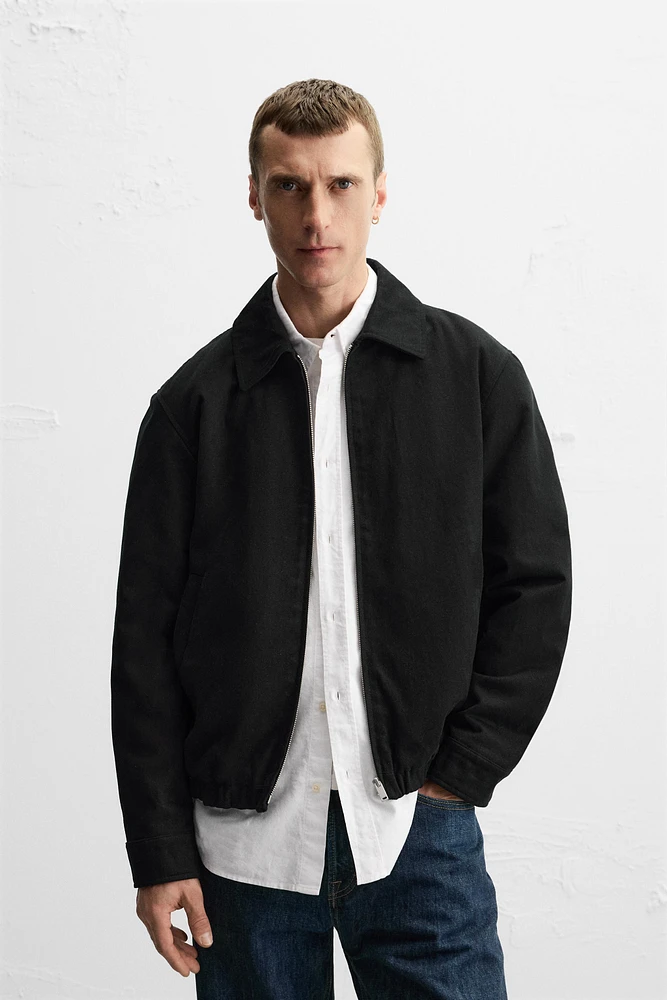 BLOUSON AVIATEUR REMBOURRÉ