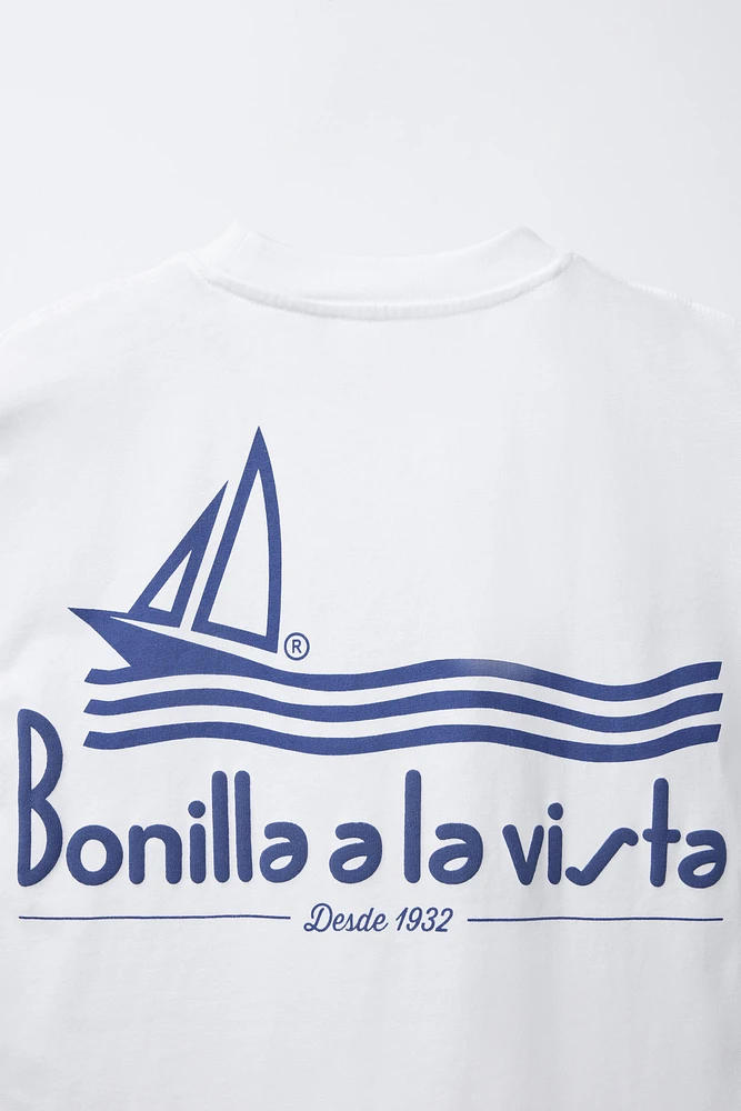 T-SHIRT IMPRIMÉ BONILLA A LA VISTA ® X ZARA