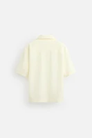 CHEMISE EN JACQUARD FROISSÉ