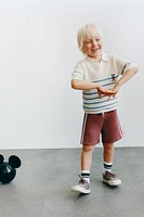 POLO EN MAILLE AVEC COTON ET LIN MICKEY MOUSE © DISNEY