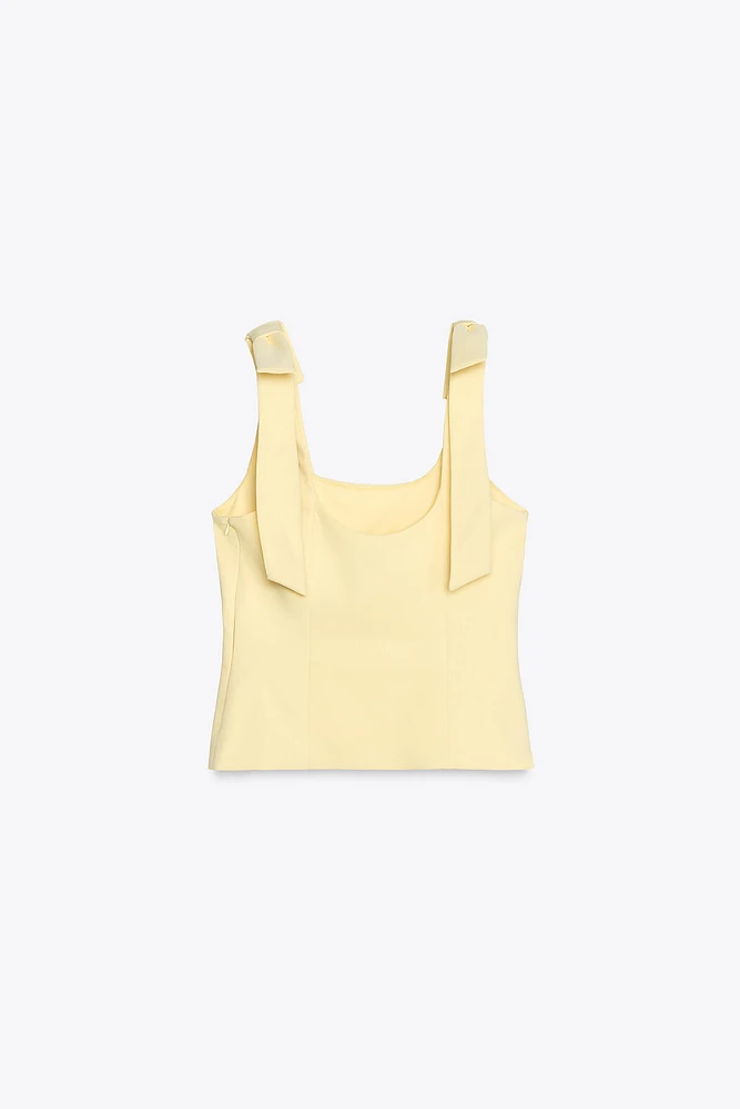 TOP ÉLASTIQUE LACETS
