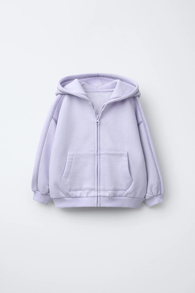 BASIC HOODED JACKET