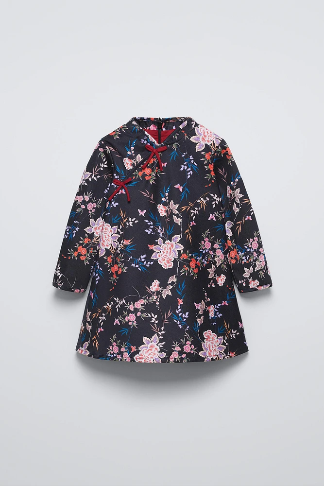 FLORAL PRINT DRESS