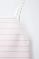 STRIPED TANK TOP WITH MODAL