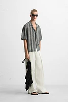 GEOMETRIC JACQUARD SHIRT