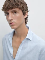 Regular fit striped shirt
