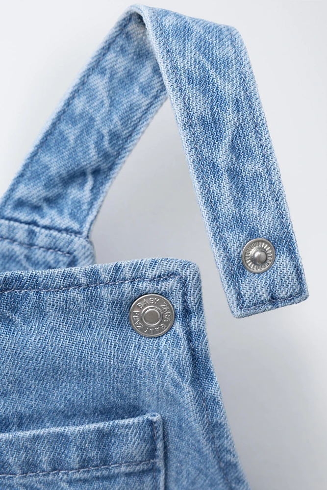 SALOPETTE COURTE EN DENIM