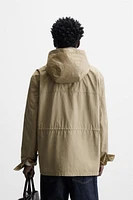TECHNICAL PARKA WITH POCKETS