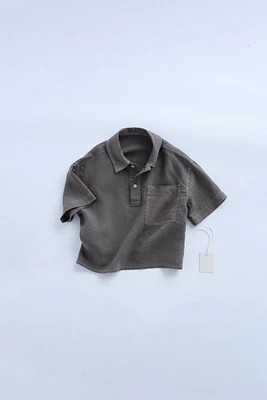 ZARA TIMELESS - LINEN SHIRT WITH POCKET