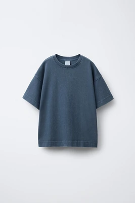 HEAVY WEIGHT WASHED EFFECT T-SHIRT