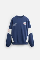 SWEAT CREWNECK IMPRIMÉ RACING