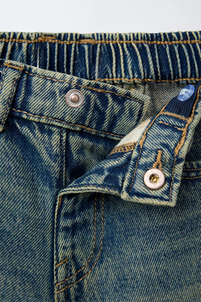 DENIM BERMUDA SHORTS
