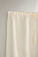 SATEEN PANTS