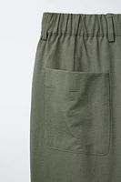 PANTALON FLUIDE À PINCES
