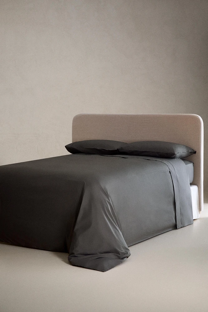 PERCALE COTTON FITTED SHEET | 15.7" THICK ( THREAD COUNT