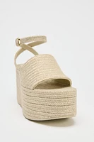 JUTE PLATFORM WEDGES