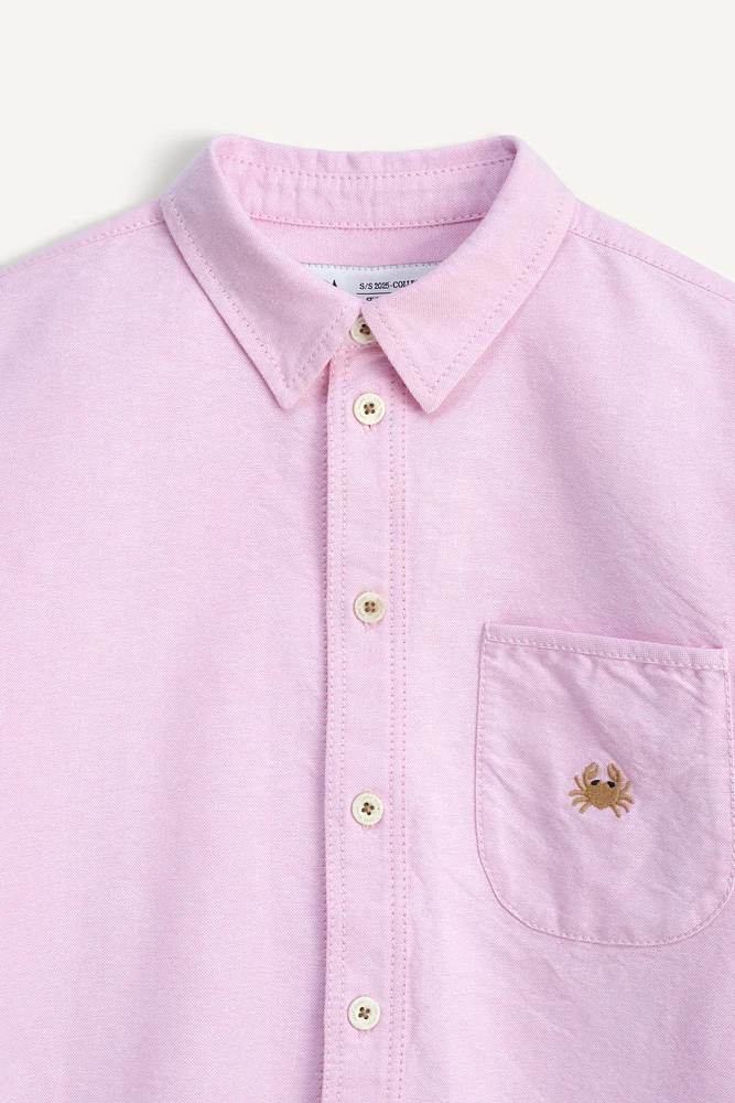 LIMITED EDITION EMBROIDERED OXFORD SHIRT