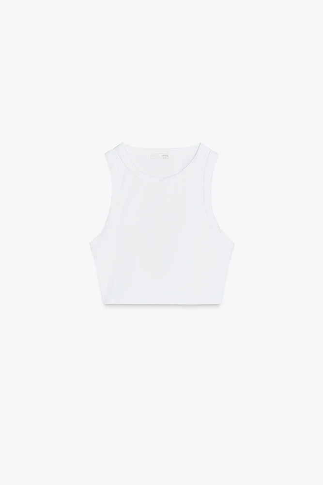 POLYAMIDE CROP TOP