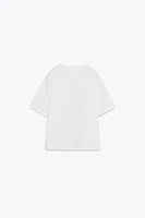 T-SHIRT UNI INSCRIPTION X FANGLU LIN