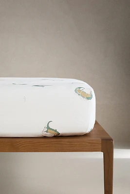 DRAP-HOUSSE ENFANT CROCODILE