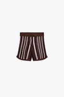 KNIT SHORTS