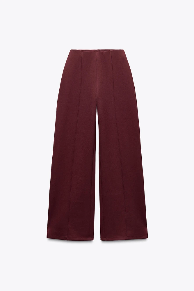 INTERLOCK PANTS WITH OPENING