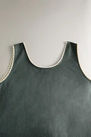 CHILDREN'S PLAIN COTTON BLOUSE