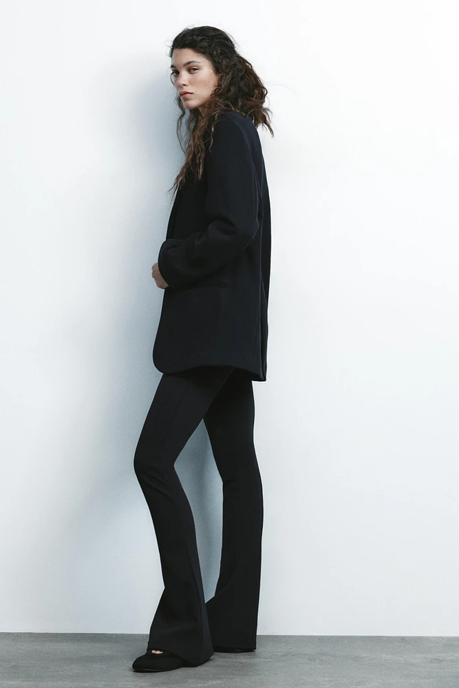 INTERLOCK FLARE LEGGINGS