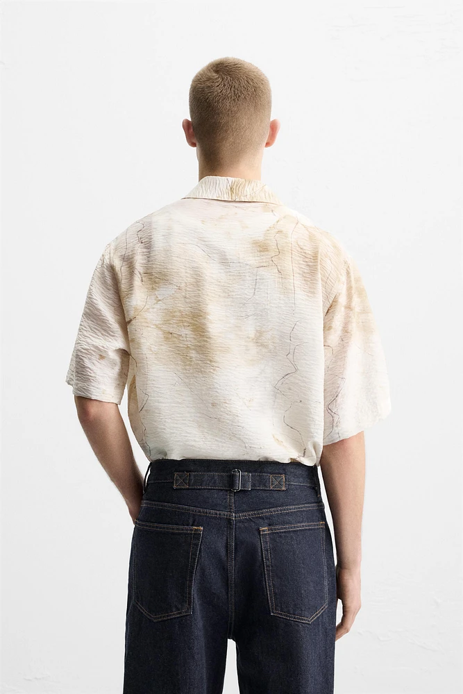 ABSTRACT PRINT SHIRT