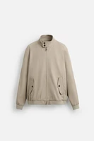 COTTON BOMBER JACKET