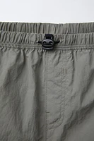 PLAIN NYLON SHORTS