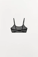 FINE KNIT BRALETTE